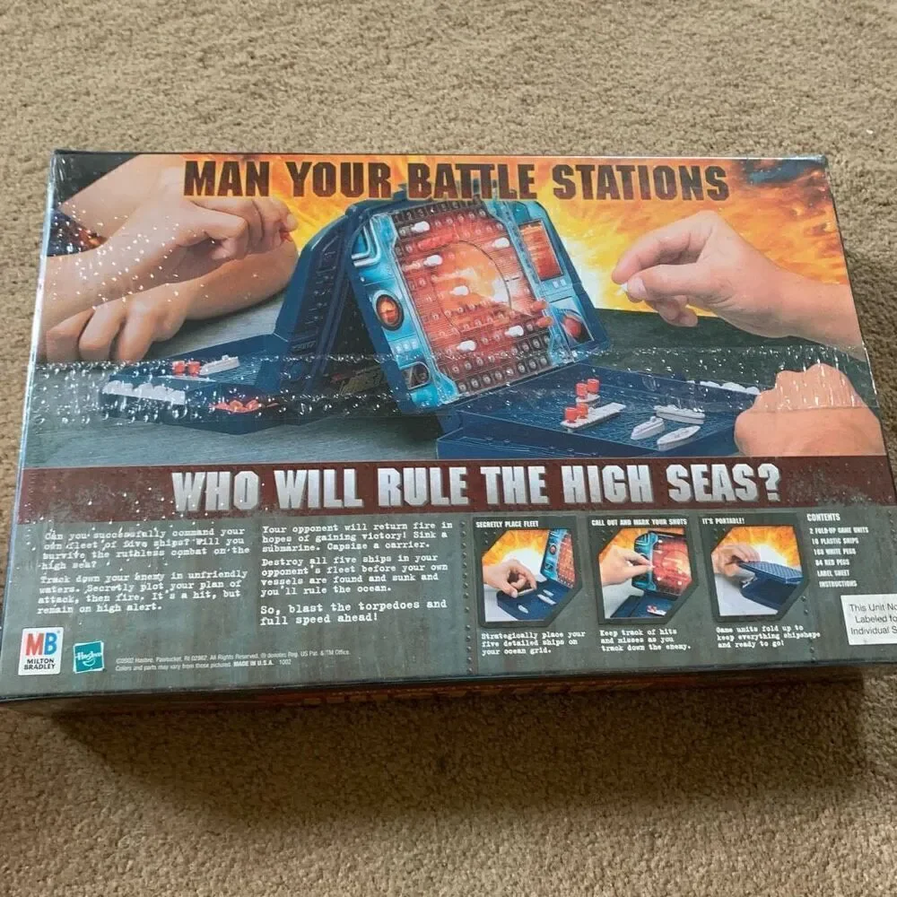Battleship Classic Navel Combat Game *New*